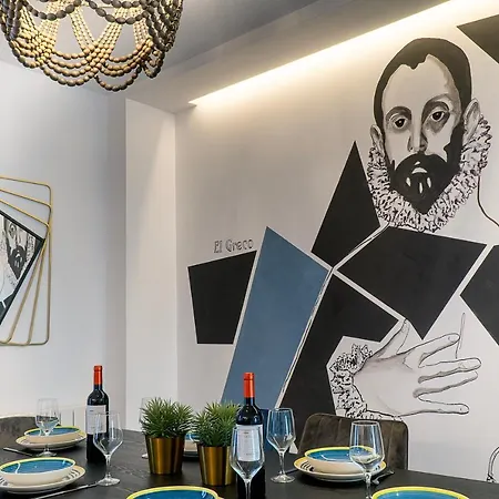 Apartamento Cervantes 5 Collection - Greco Aparcamiento En El Edificio Toledo